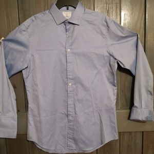 T.M. Lewin Fitted Dress Shirt French Cuffs